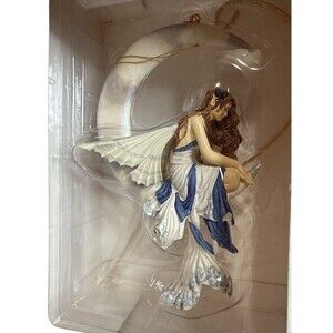 Nene Thomas Fantasy Couture Ornament Memory Fairy Crescent Collectible In box